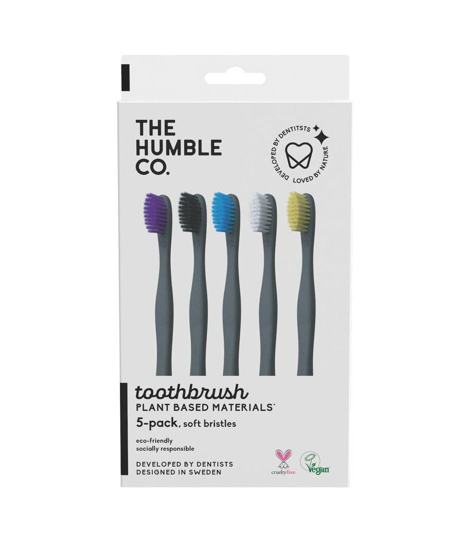 Plant-based tandenborstels - 5 stuks